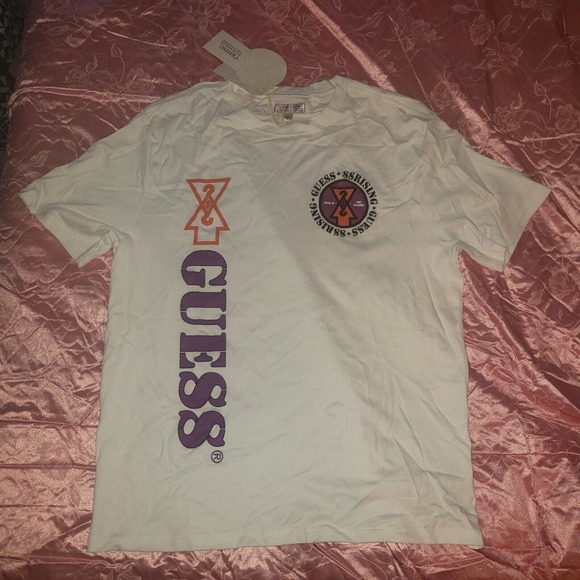 NEW GUESS x 88rising T-shirt Men Size Medium head in the clouds Graphic - Picture 3 of 9